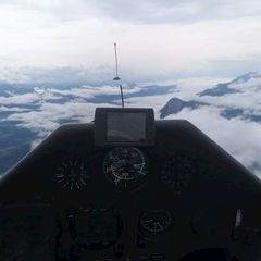 Flugwegposition um 12:30:34: Aufgenommen in der Nähe von Mitterberg-Sankt Martin, Österreich in 2544 Meter